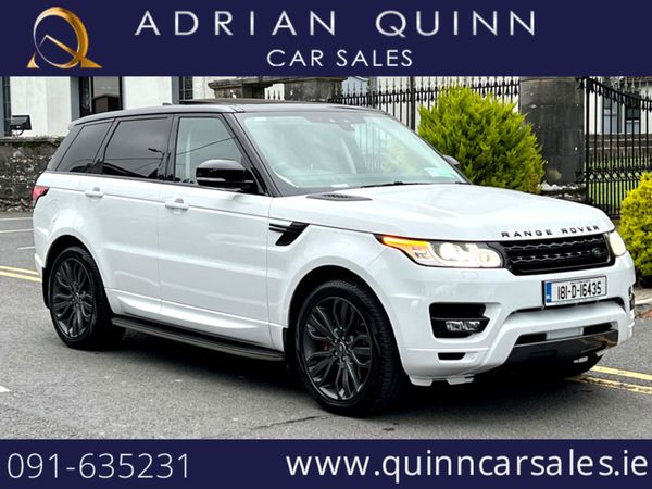 Land Rover Range Rover Sport SUV, Diesel, 2018, White