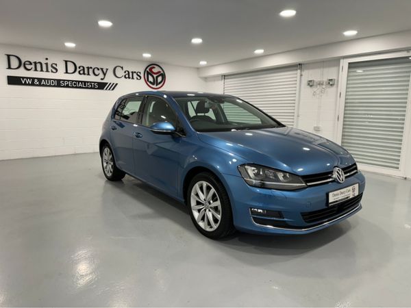 Volkswagen Golf Hatchback, Petrol, 2014, Blue