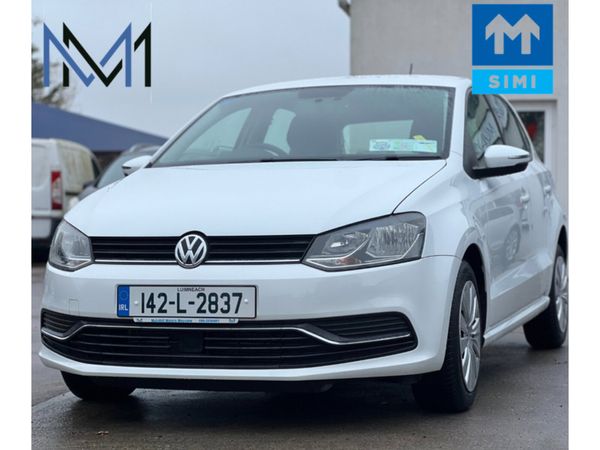 Volkswagen Polo Hatchback, Petrol, 2014, White
