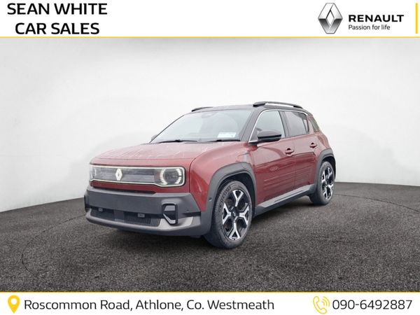 Renault 4 Hatchback, Electric, 2026, Red