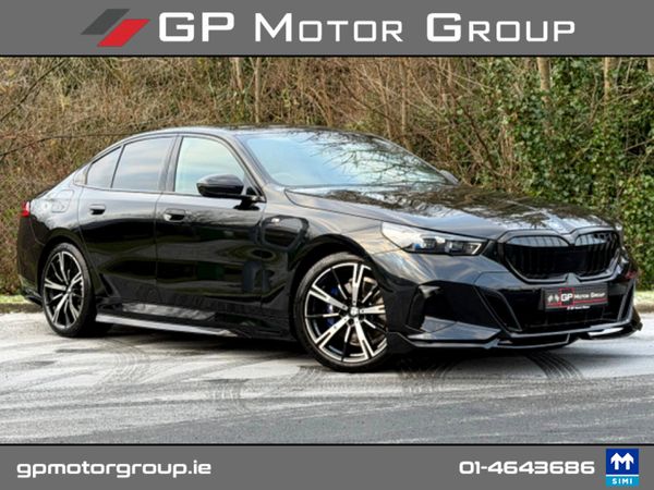 BMW 5-Series Saloon, Petrol Plug-in Hybrid, 2025, Black