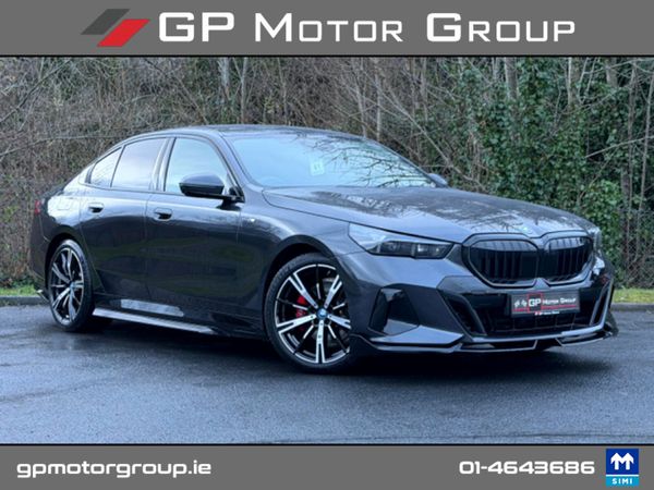 BMW 5-Series Saloon, Petrol Plug-in Hybrid, 2024, Grey