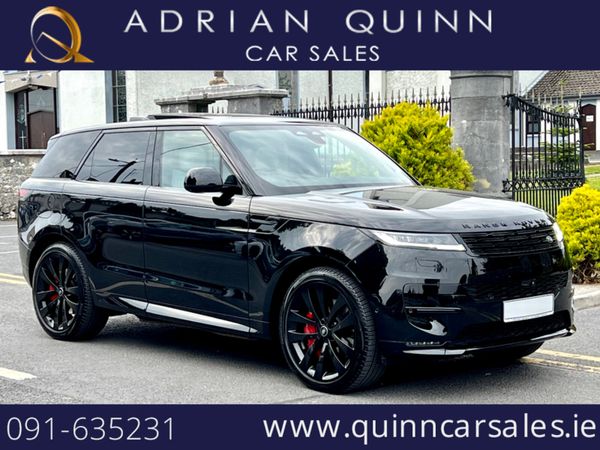 Land Rover Range Rover Sport SUV, Petrol Plug-in Hybrid, 2023, Black
