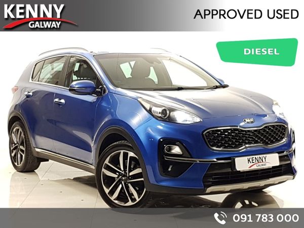 Kia Sportage MPV, Diesel, 2019, Blue