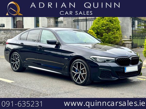 BMW 5-Series Saloon, Petrol Plug-in Hybrid, 2023, Black