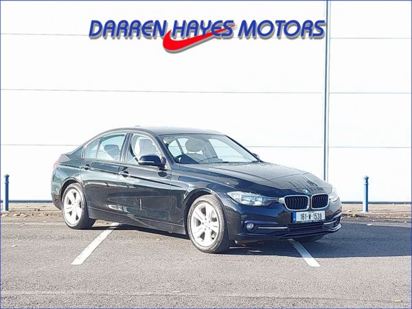 BMW 3-Series Saloon, Diesel, 2016, Black