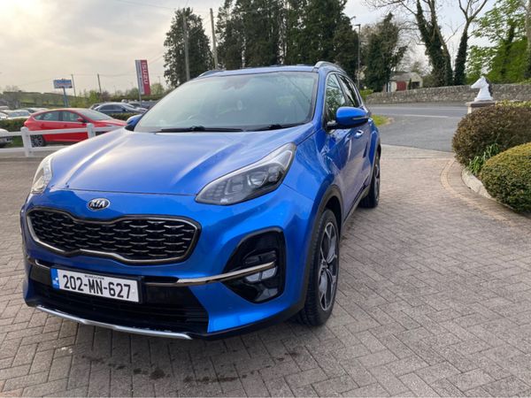 Kia Sportage Estate, Petrol Hybrid, 2020, Blue