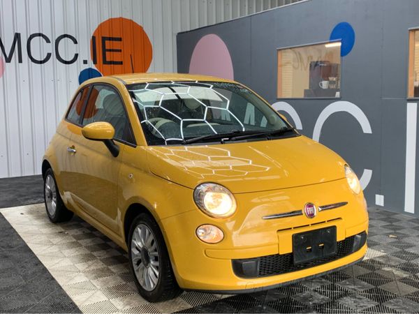 Fiat 500 Hatchback, Petrol, 2015, Yellow