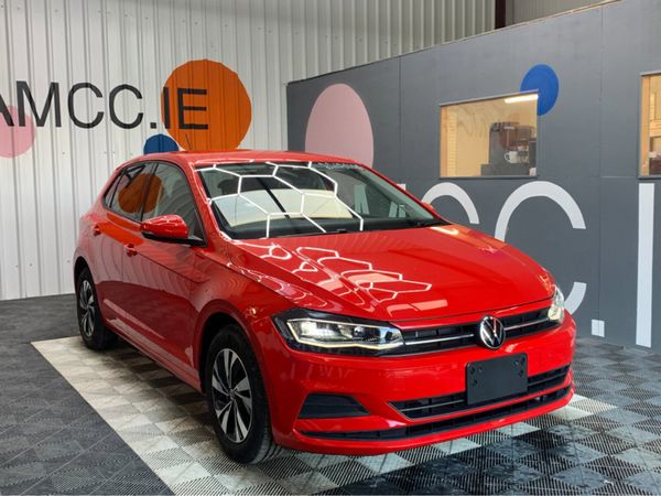 Volkswagen Polo Hatchback, Petrol, 2021, Red