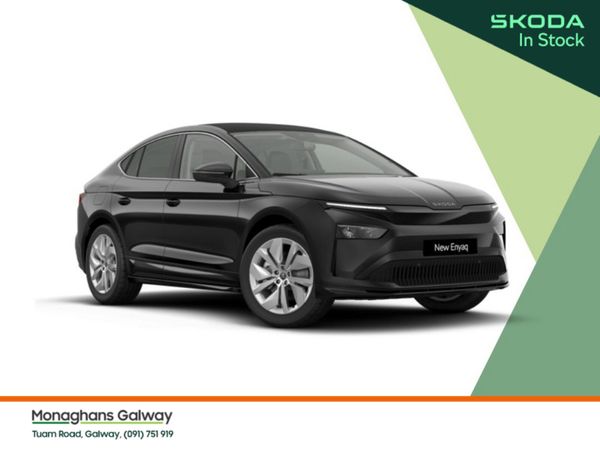 Skoda Enyaq Coupe, Electric, 2025, Black