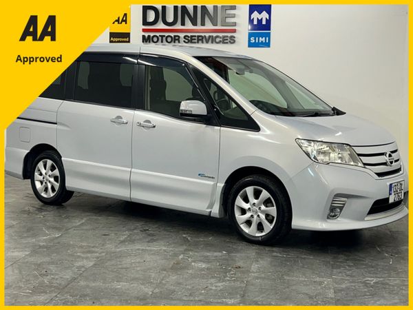 Nissan Serena MPV, Petrol Hybrid, 2013, Blue