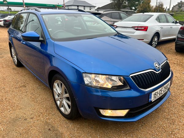 Skoda Octavia Estate, Diesel, 2015, Blue