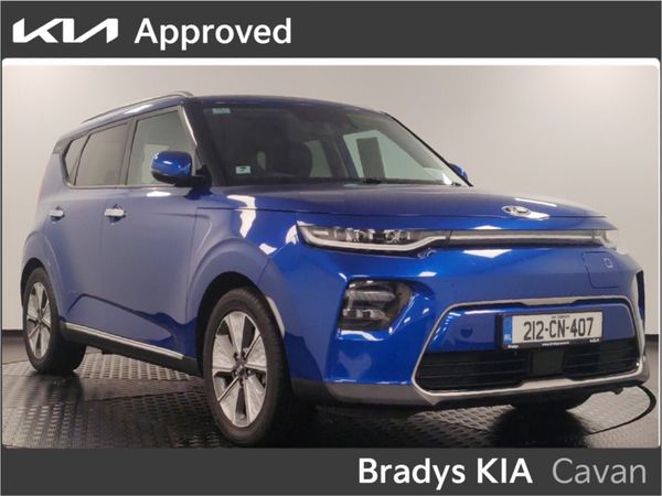Kia Soul Hatchback, Electric, 2021, Blue