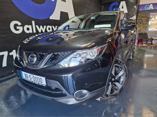 Nissan Qashqai SUV, Diesel, 2016, Black
