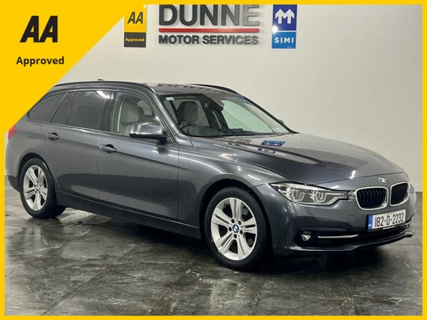 BMW 3-Series Estate, Petrol, 2018, Grey