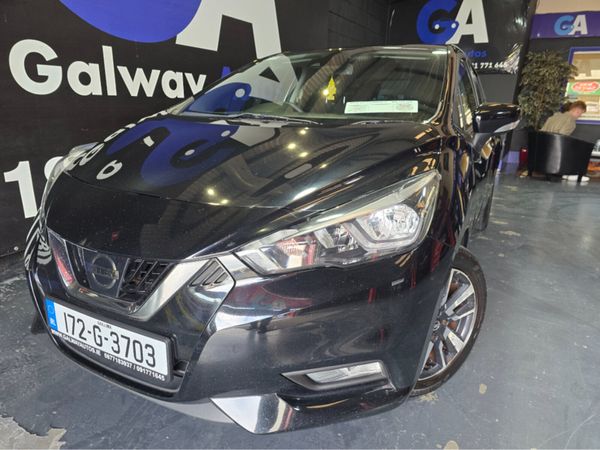 Nissan Micra Hatchback, Petrol, 2017, Black