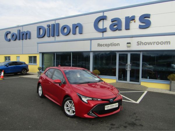 Toyota Corolla Hatchback, Petrol Hybrid, 2022, Red
