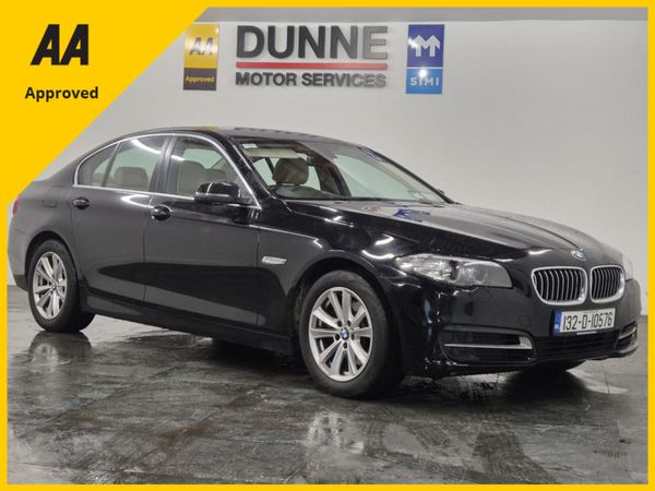 BMW 5-Series Saloon, Diesel, 2013, Black