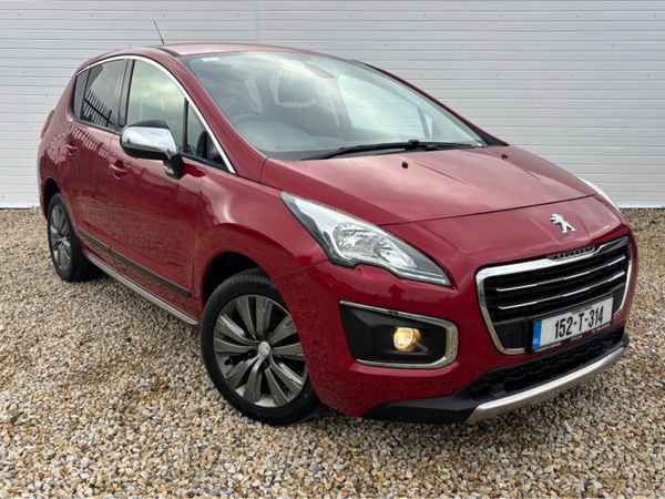 Peugeot 3008 MPV, Diesel, 2015, Red