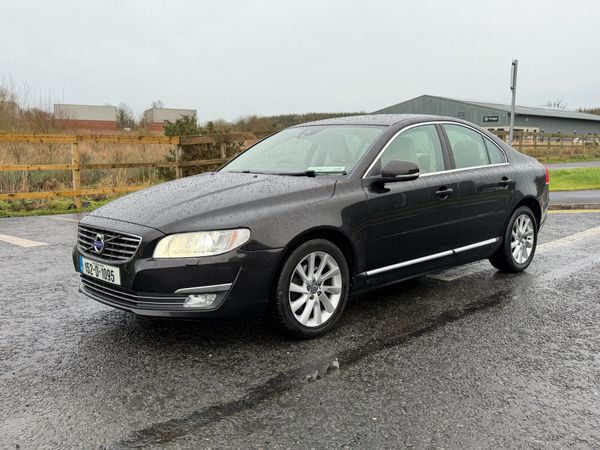 Volvo S80 Saloon, Diesel, 2015, Black
