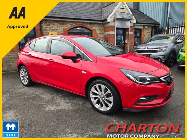 Opel Astra Hatchback, Petrol, 2017, Red