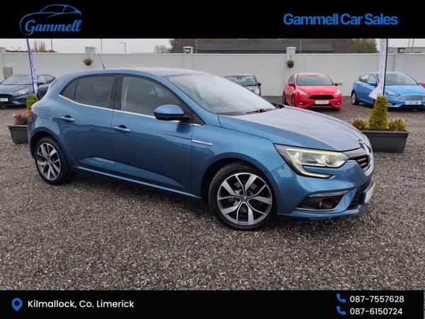 Renault Megane Hatchback, Diesel, 2017, Blue