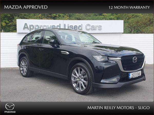 Mazda CX-60 SUV, Petrol Plug-in Hybrid, 2025, Black