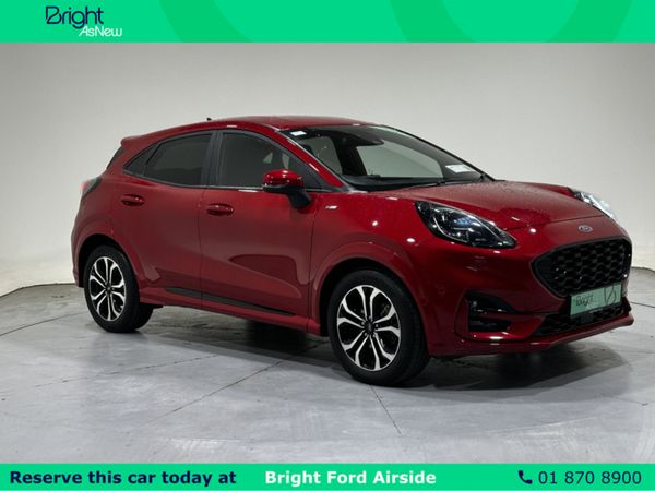 Ford Puma MPV, Petrol Hybrid, 2022, Red