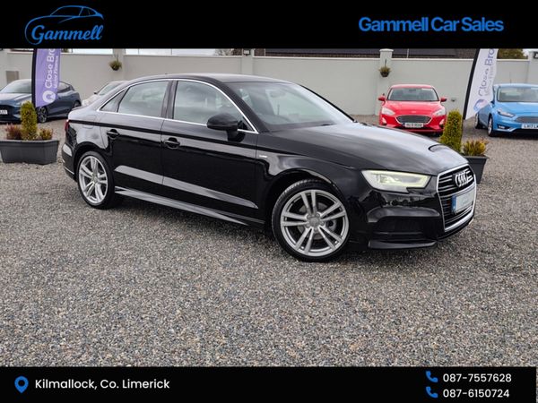 Audi A3 Saloon, Petrol, 2018, Black