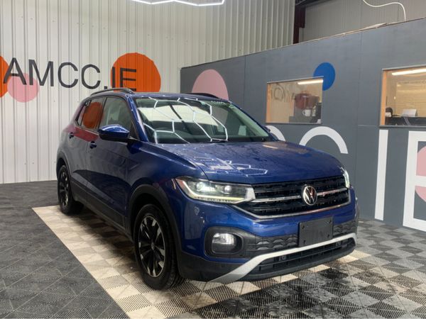 Volkswagen T-Cross SUV, Petrol, 2022, Blue