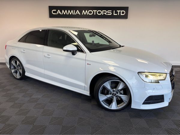 Audi A3 Saloon, Petrol, 2018, White