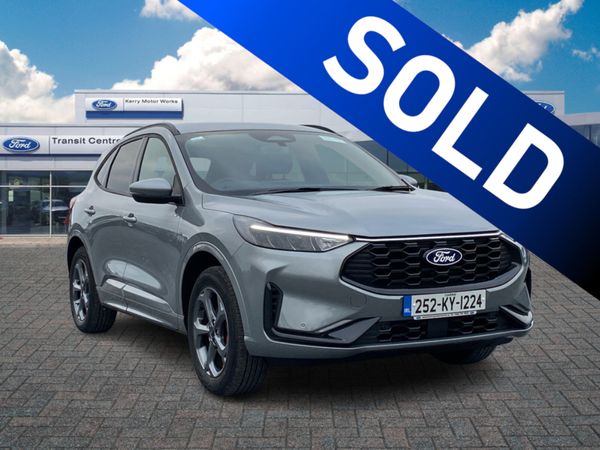 Ford Kuga SUV, Petrol Plug-in Hybrid, 2025, Grey