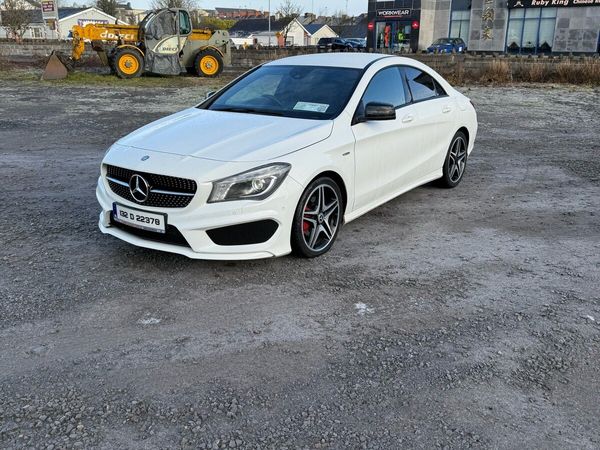 Mercedes-Benz CLA Saloon, Petrol, 2013, White