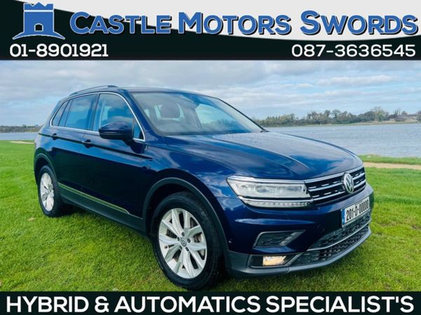 Volkswagen Tiguan SUV, Diesel, 2020, Blue