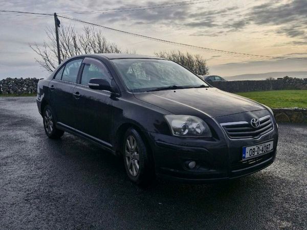 Toyota Avensis Saloon, Petrol, 2008, Black
