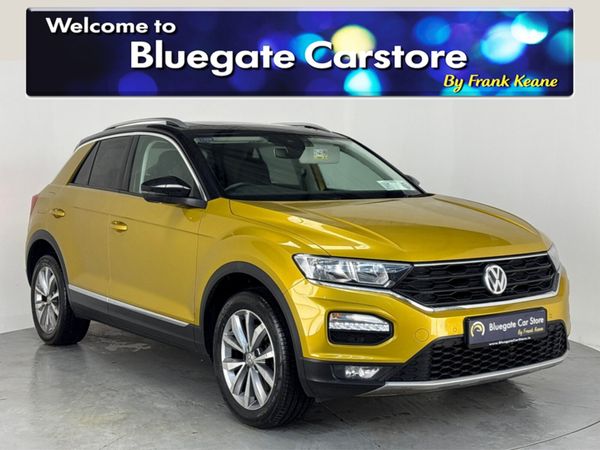 Volkswagen T-Roc Estate, Petrol, 2018, Yellow