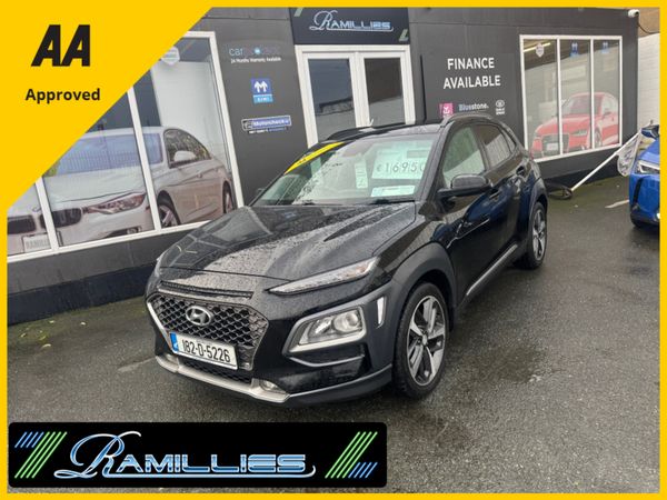 Hyundai KONA SUV, Petrol, 2018, Black