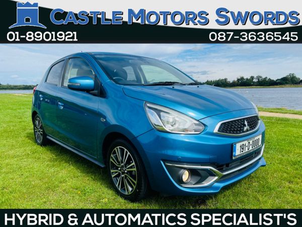 Mitsubishi Mirage Hatchback, Petrol, 2019, Blue