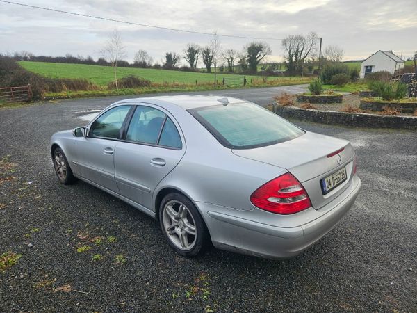 Mercedes-Benz E-Class Saloon, Petrol, 2004, Silver