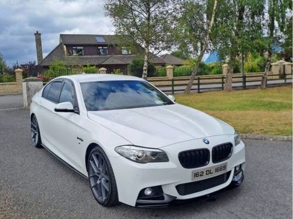 BMW 5-Series Saloon, Diesel, 2016, White