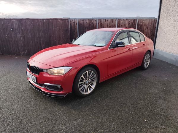 BMW 3-Series Saloon, Diesel, 2016, Red