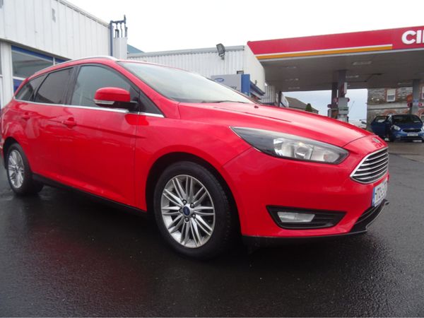 Ford Focus Estate, Diesel, 2017, Red