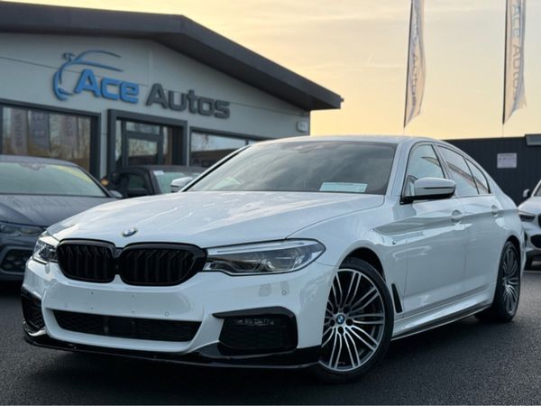 BMW 5-Series Saloon, Diesel, 2020, White
