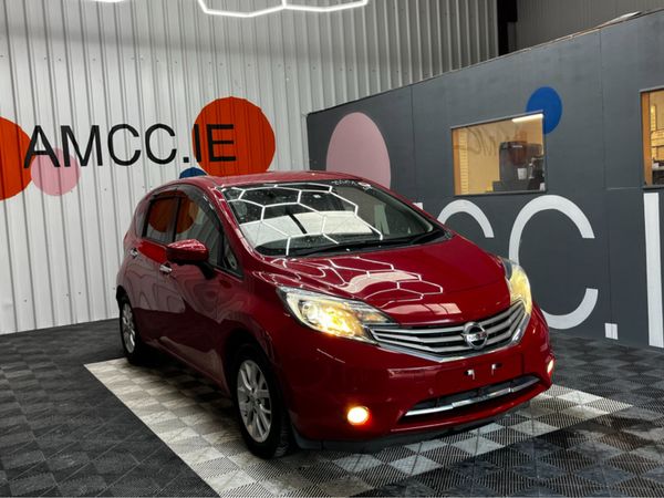 Nissan Note Hatchback, Petrol, 2016, Red