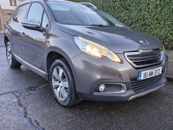 Peugeot 2008 SUV, Petrol, 2016, Grey