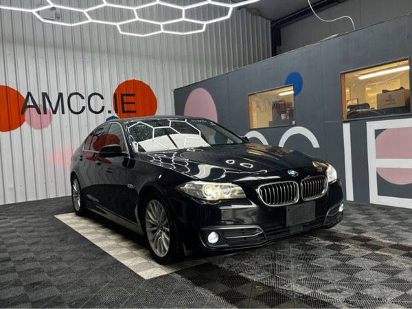 BMW 5-Series Saloon, Diesel, 2016, Black