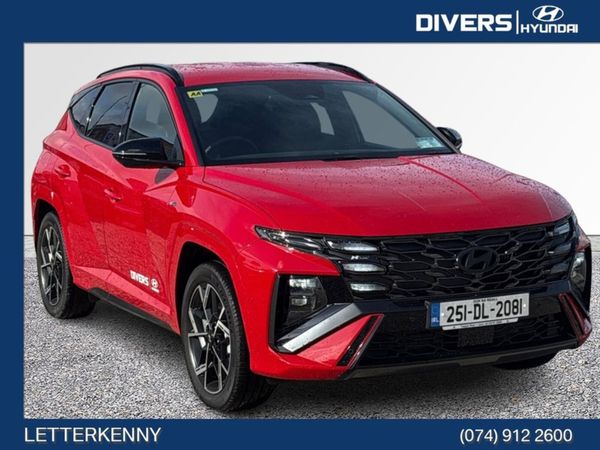 Hyundai Tucson MPV, Petrol Plug-in Hybrid, 2025, Red