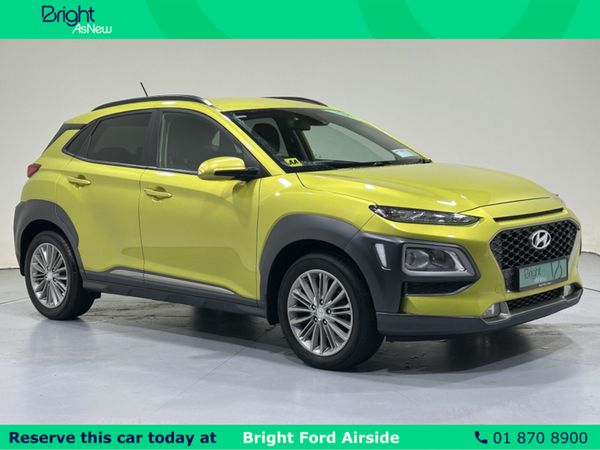 Hyundai KONA MPV, Petrol, 2018, Green