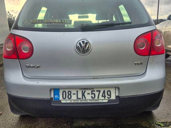 Volkswagen Golf Hatchback, Diesel, 2008, Silver