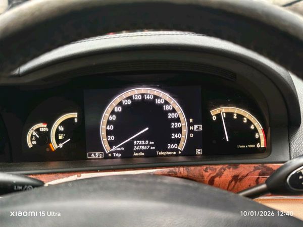 Mercedes-Benz S-Class Saloon, Diesel, 2009, Black